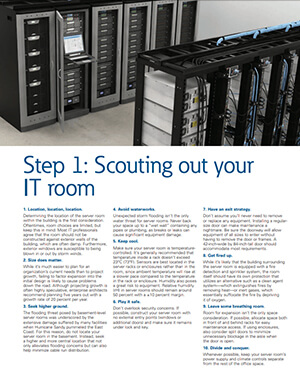 Improving your network closet or IT room